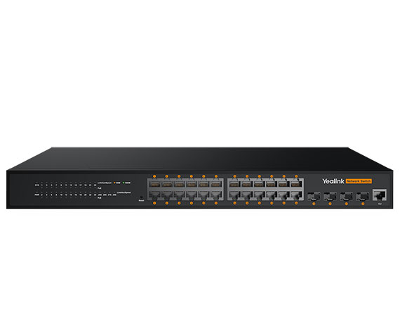 YEALINK RCH240 24 Port PoE 1G and 4 Port 1G SFP - Yealink